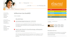 Desktop Screenshot of elixamed.at