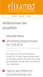 Mobile Screenshot of elixamed.at